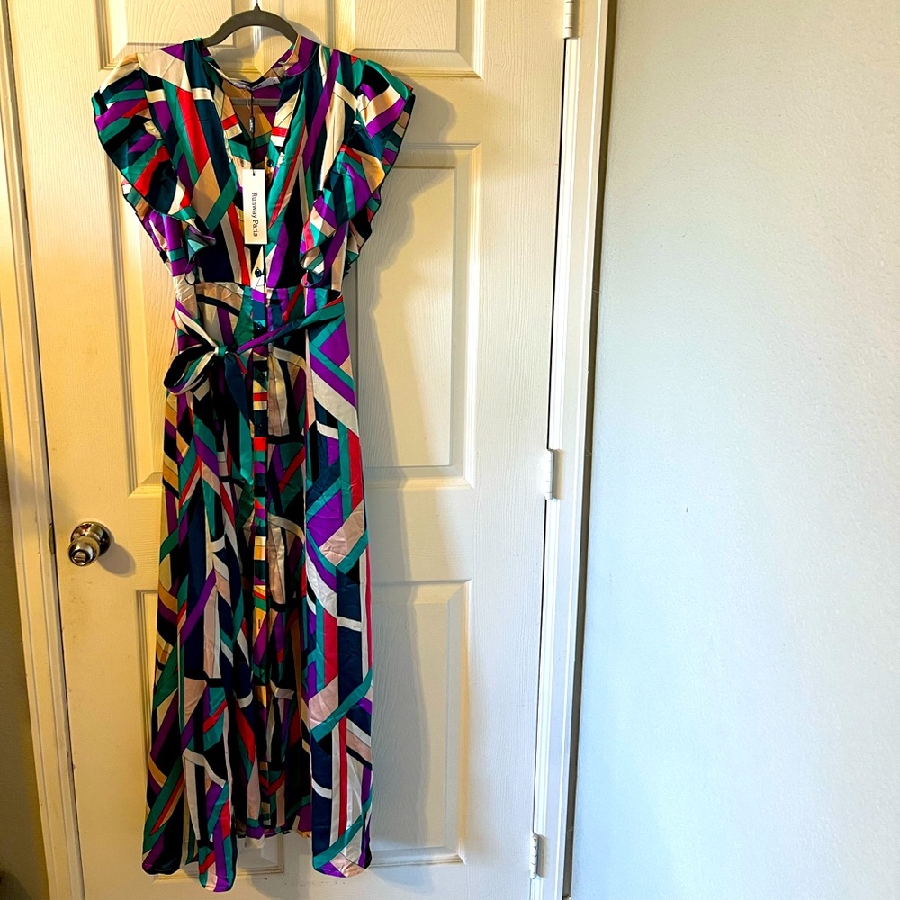 Dress would be great for a wedding or Easter